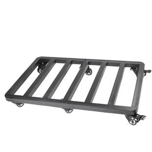 花盆托盘带轮滑轮万向轮移动底座底承重滚轮子底托底盘长方形托架