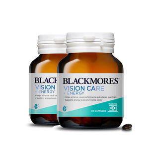 【自营】BLACKMORES澳佳宝多效护眼焕能叶黄素胶囊30片*2瓶玉米