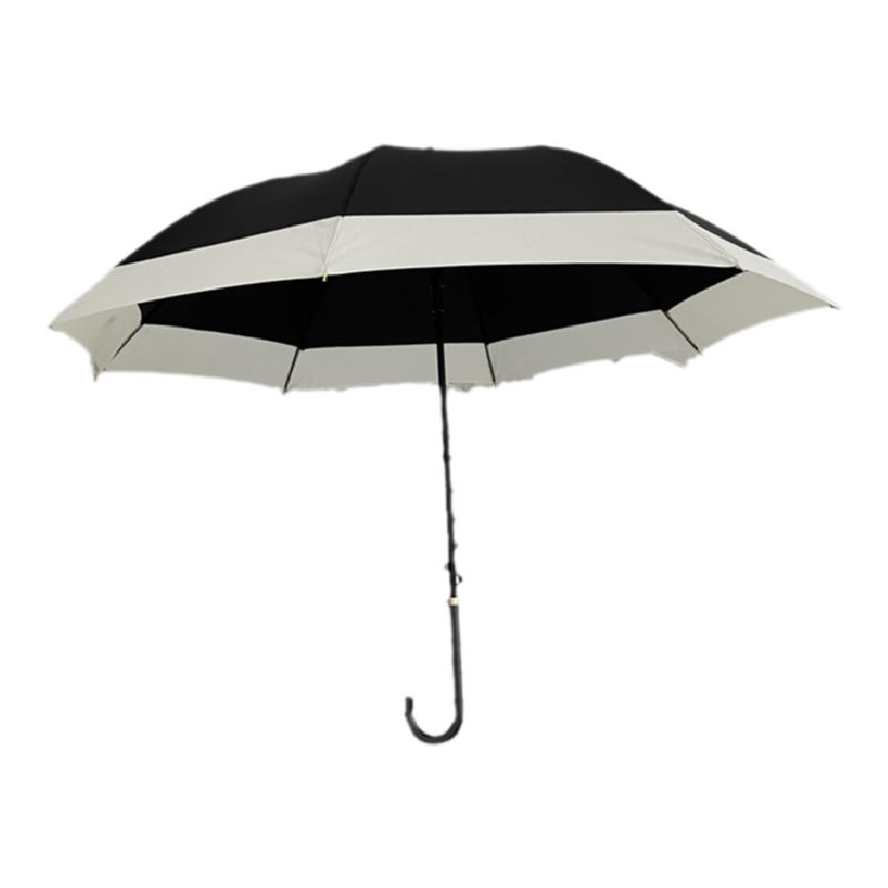 ooahz黑白赫本风|简单长柄雨伞