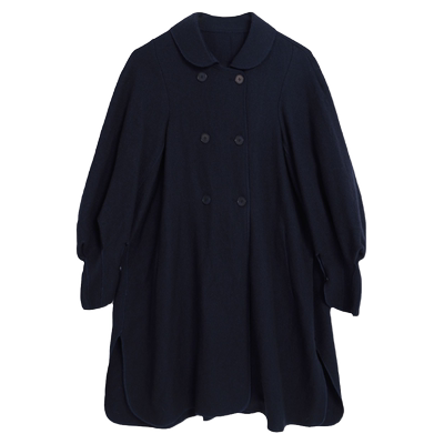 READ_ME设计感绵羊毛呢大衣