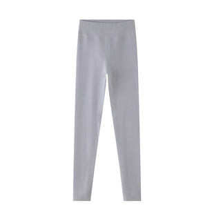 纯棉秋裤女秋冬季内穿保暖裤高腰大码棉毛线裤弹力修身衬裤打底裤