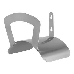 朗祺不锈钢挂墙壁浇花软管收纳架洗车水管绕管器卷管盘管金属支架