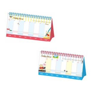 SEASON台湾四季自填周计划桌历桌面台历月历日程安排周历手账本