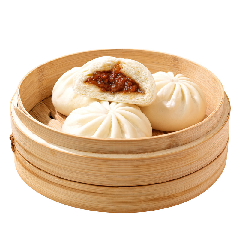 包子早餐半成品叉烧包奶黄包豆沙