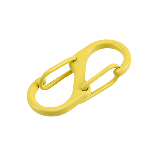 彩色烤漆多功能S型登山扣8字扣金属弹簧扣双向背包勾扣钥匙扣挂扣