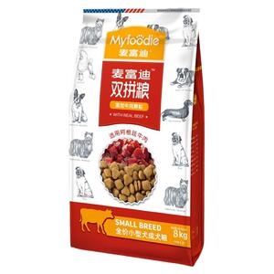 麦富迪牛肉双拼挑嘴犬主粮