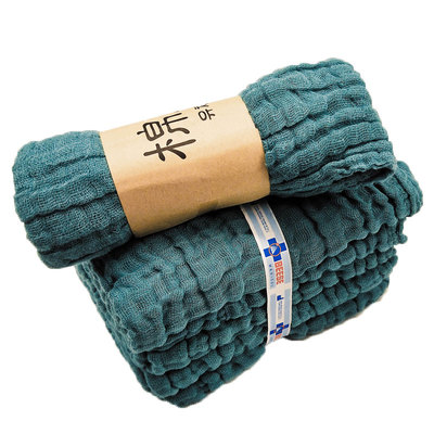 全棉朵朵大号纯棉吸水方巾