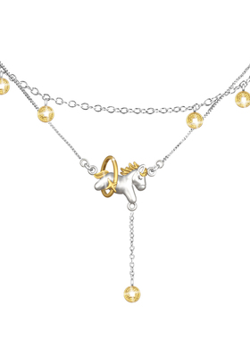 DOACH马上有钱双层项链原创设计