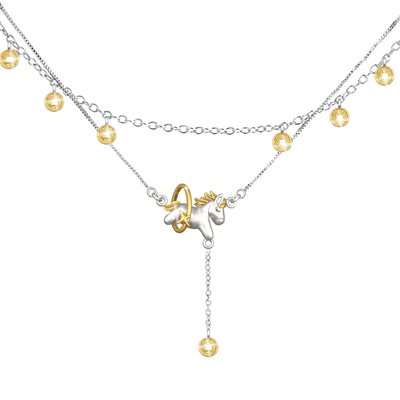 DOACH马上有钱双层项链原创设计