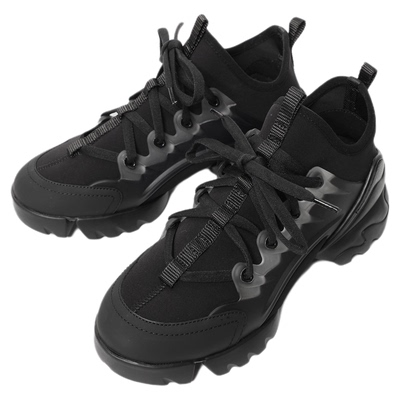 牛皮弹力线条感增高老爹鞋女