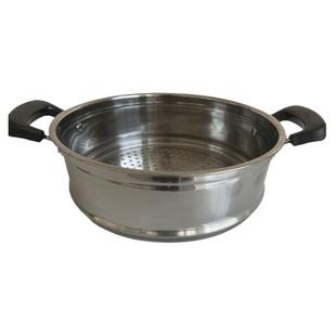 佳佳恋不锈钢蒸笼蒸格一体式笼屉加高加厚加大蒸屉电饼铛锅用