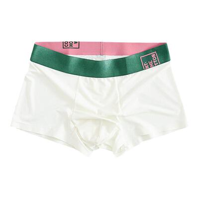 高货精品无痕冰丝舒爽男士平角裤