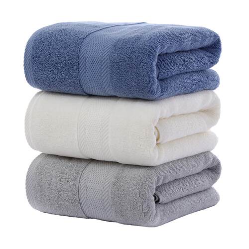 浴巾纯棉抗菌家用长绒全棉女夏男士成人洗澡巾儿童柔软浴巾干发裹
