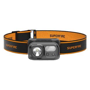 神火头灯强光充电超亮夜钓钓鱼专用感应超长续航HL23头戴式照明灯