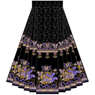 云华唐【长相思】儿童马面裙套装女明制汉服中国古风2025春季新款