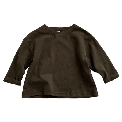 儿童纯棉打底春秋男女童长袖T恤