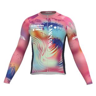 2025环法Canyon队版骑行服SRAM女子车队服男长短袖速干车衣自行车
