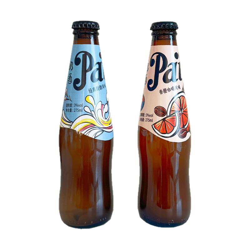 百吉納 奶酒pai氣泡酒 3度 起泡酒低度酒 果味酒 咖啡酒口味可選