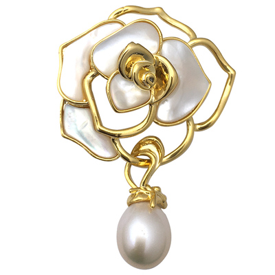 dimada天然母贝真珍珠小香风奢华