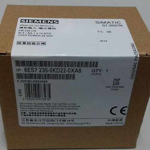 议价6ES7235-0KD22-0XA8全新原装PLC模块6ES72350KD220XA8