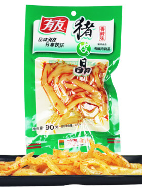 有友泡椒猪皮晶香辣山椒味