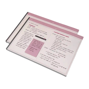 B5拍纸本草稿本ins笔记横翻方格大号记事本简约稿纸本美式写字纸