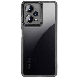 自带镜头膜适用红米note12手机壳小米note12turbo新款保护套透明redmi硅胶镜头全包pro+防摔男女护镜壳5G