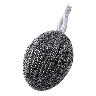不锈钢清洁球不掉丝不生锈家用不松散大号钢丝球细密网丝耐用去污