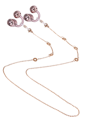 爱依依耳夹式耳机防丢链防掉项链