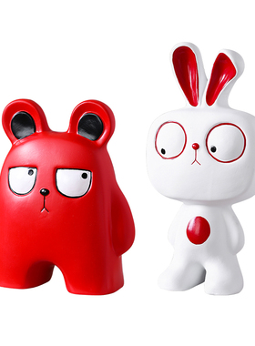 搞怪趣味蘑菇工艺品摆件