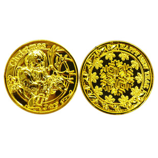 彩色海盗金币道具拍照摆件仿真钱币儿童寻宝游戏奖励塑料硬币玩具