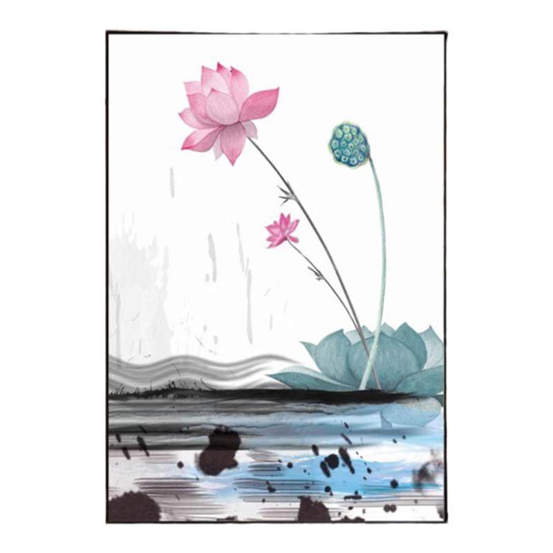 玄关过道新中式是水墨画
