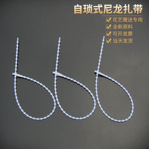 3*150珠孔形尼龙形型珠带型带扎厂尼龙珠扎带尼龙株型带珠孔扎扎
