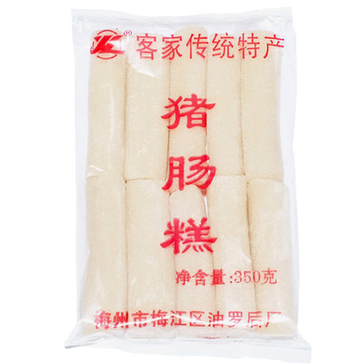 梅州客家特产猪肠糕冷手工软糕