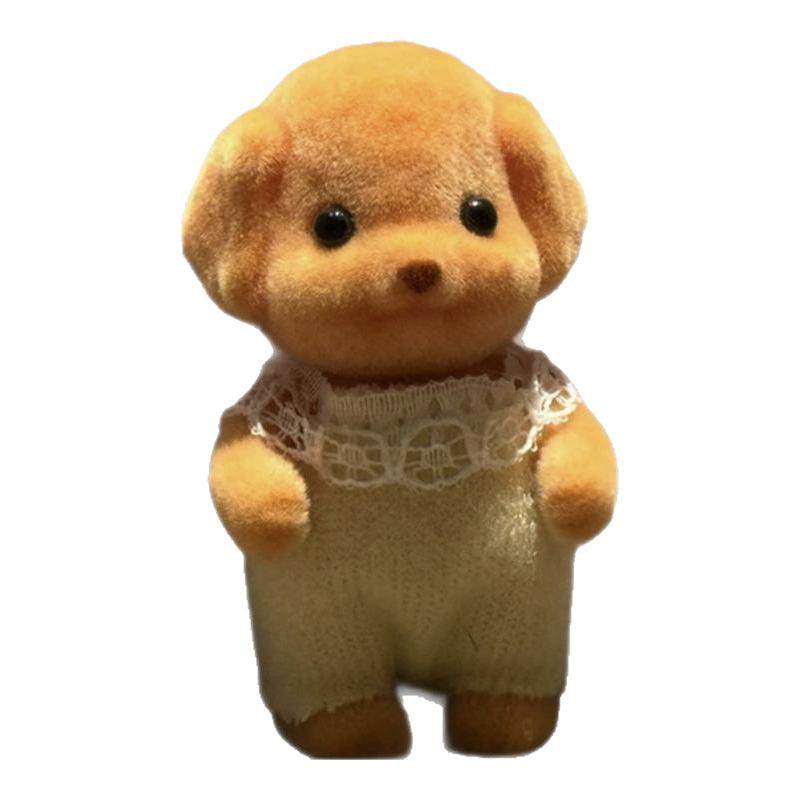 森贝儿家族贵宾犬小鼻嘎玩偶可爱卡通高颜值送朋友闺蜜礼物摆件