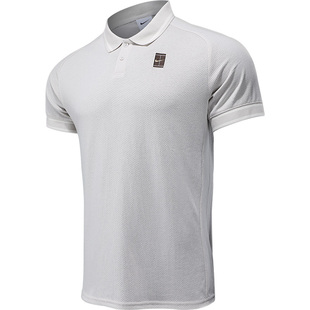Nike耐克网球服男子翻领T恤夏季新运动短袖POLO衫休闲上衣FQ2102