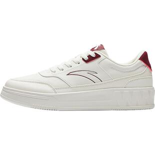 安踏低帮平底板鞋男鞋春季经典潮流小白鞋学生白色运动鞋子滑板鞋