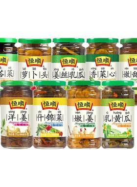 恒顺乳黄瓜萝卜头什锦菜香菜心