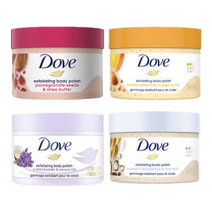 【保税】Dove多芬石榴籽乳木果风味身体磨砂膏嫩白去角质鸡皮死皮