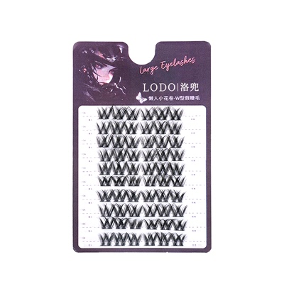 洛兜纯欲猫耳猫精灵假睫毛