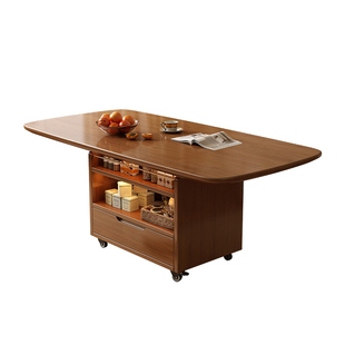 新款实木升降茶几小户型客厅家用北欧休闲高级茶台桌移动沙发边几