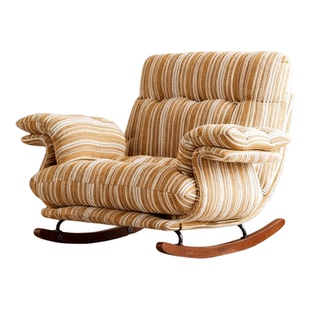 复古懒人摇摇椅躺椅成人家用阳台休闲椅单人沙发椅可躺可睡逍遥椅