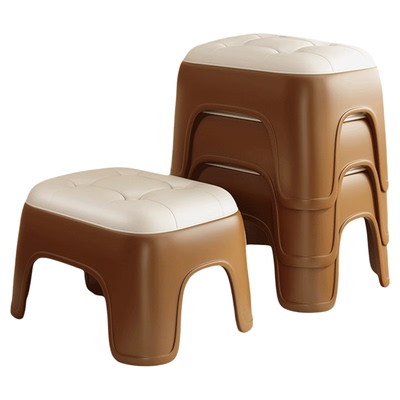 塑料小凳子加厚方凳可叠放矮凳