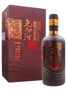 42度尧治河酒1988国产500ml白酒