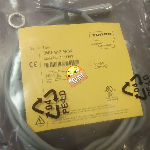 议价图尔克了Bi4UM12AP6X原装接近开关传感器全新维修