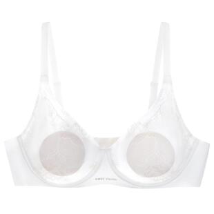 AIMER CHUANG 25夏凉感内衣女大胸显小乳贴大罩杯文胸CA131801
