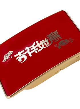 3.5CM压扣皮带头腰带扣