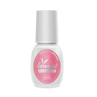 日本品牌LORRIE GEL甲片胶水免烤美甲店专用黏粘合剂带刷头不伤甲