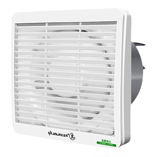 金羚卫生间排气扇强力静音百叶止回阀防回风防蚊抽风机厕所排风扇