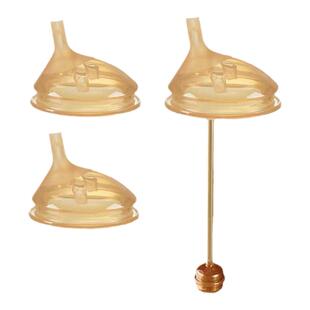 适配米琪熊奶瓶配件奶嘴吸管鸭嘴通用宽口径防呛学饮吸管杯重力球